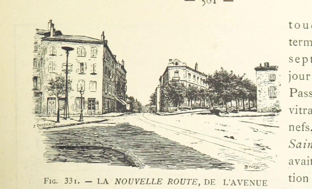 An illustration from Histoire de Saint-Chamond et de la seigneurie de Jarez depuis les temps les plus reculés jusqu'à nos jours, 1890, leaf 639