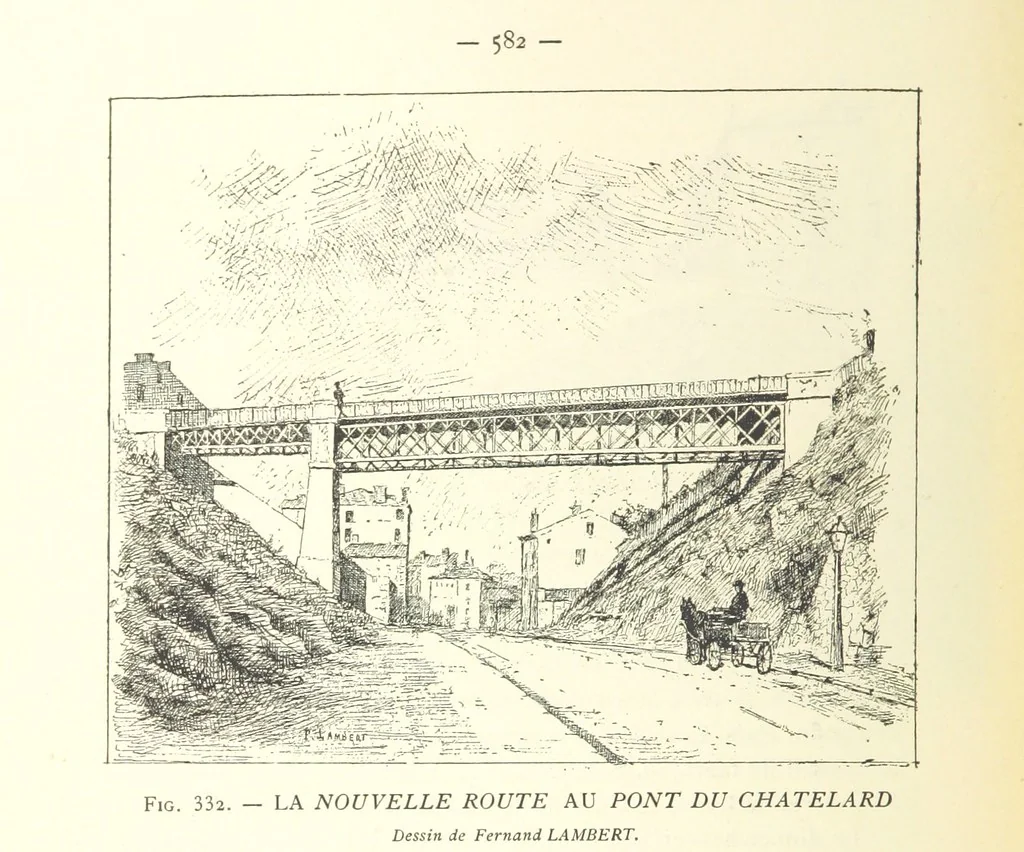 An illustration from Histoire de Saint-Chamond et de la seigneurie de Jarez depuis les temps les plus reculés jusqu'à nos jours, 1890, leaf 640