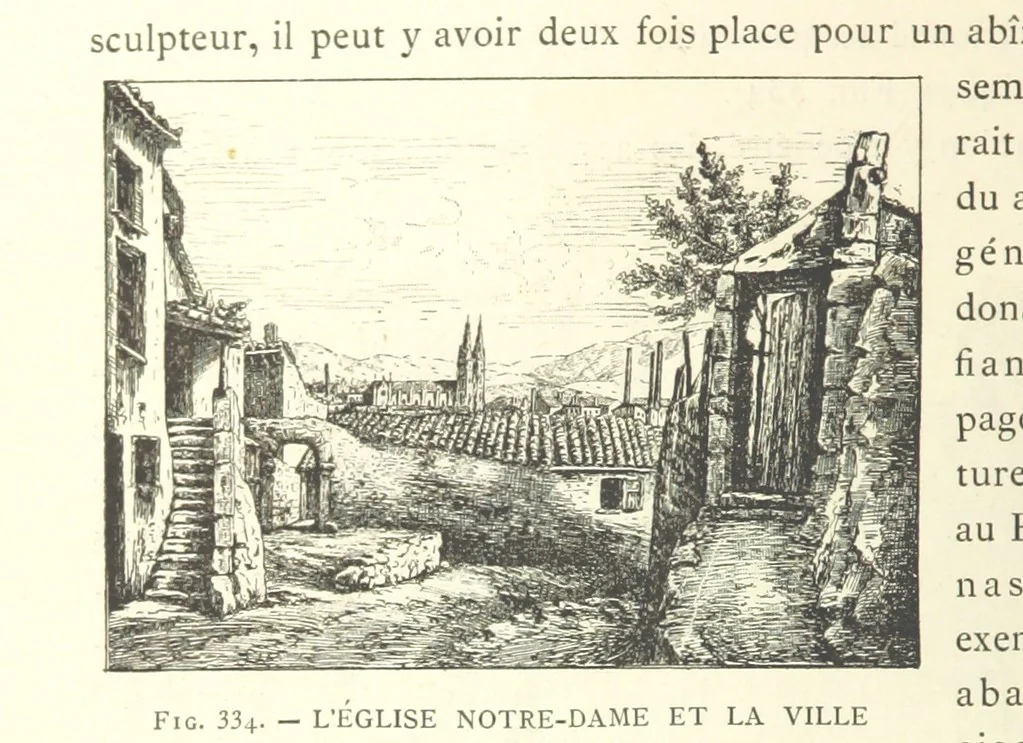 An illustration from Histoire de Saint-Chamond et de la seigneurie de Jarez depuis les temps les plus reculés jusqu'à nos jours, 1890, leaf 642
