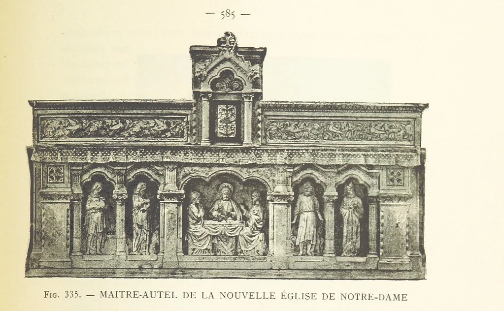 An illustration from Histoire de Saint-Chamond et de la seigneurie de Jarez depuis les temps les plus reculés jusqu'à nos jours, 1890, leaf 643