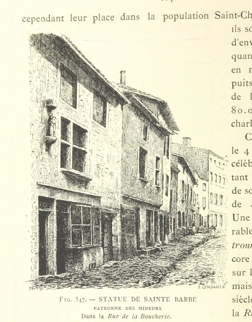 An illustration from Histoire de Saint-Chamond et de la seigneurie de Jarez depuis les temps les plus reculés jusqu'à nos jours, 1890, leaf 664