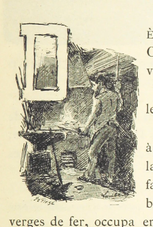 An illustration from Histoire de Saint-Chamond et de la seigneurie de Jarez depuis les temps les plus reculés jusqu'à nos jours, 1890, leaf 665