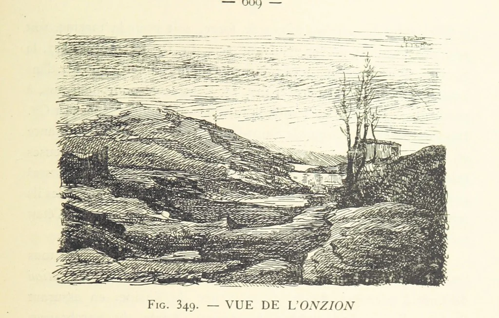 An illustration from Histoire de Saint-Chamond et de la seigneurie de Jarez depuis les temps les plus reculés jusqu'à nos jours, 1890, leaf 669