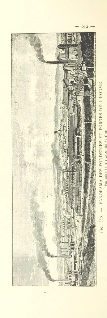 An illustration from Histoire de Saint-Chamond et de la seigneurie de Jarez depuis les temps les plus reculés jusqu'à nos jours, 1890, leaf 672