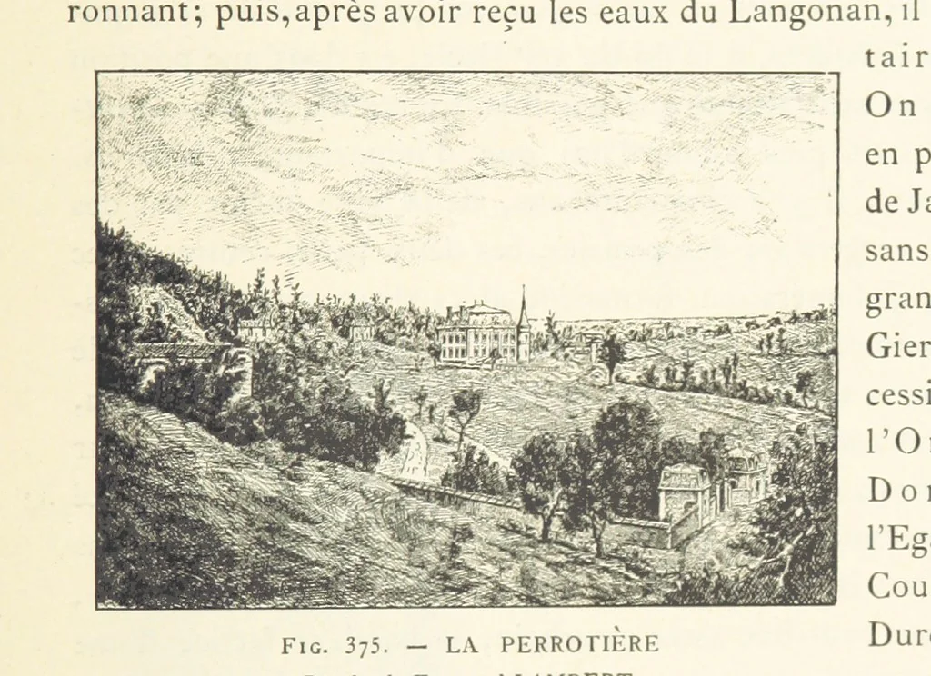 An illustration from Histoire de Saint-Chamond et de la seigneurie de Jarez depuis les temps les plus reculés jusqu'à nos jours, 1890, leaf 721