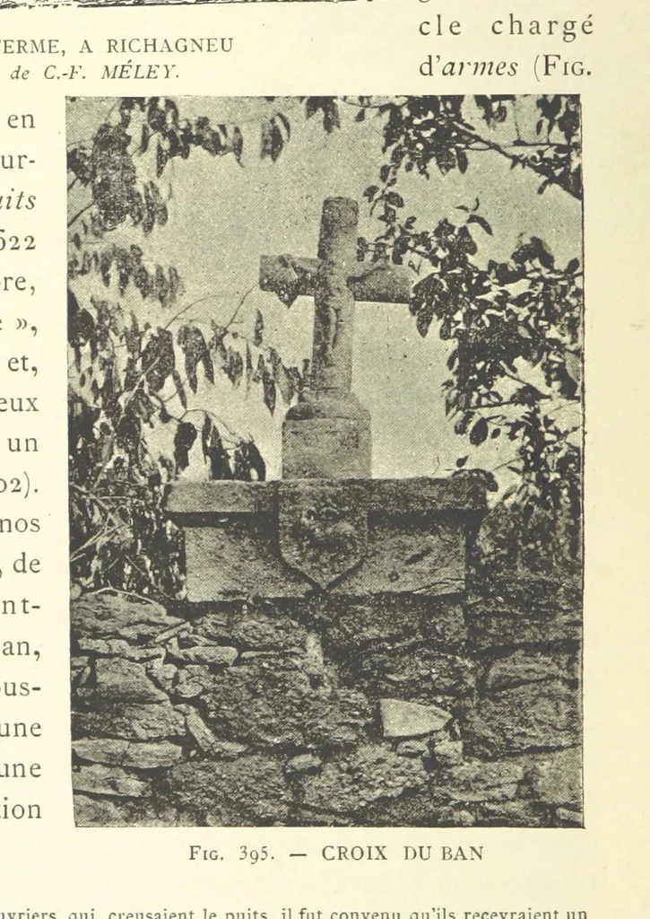 An illustration from Histoire de Saint-Chamond et de la seigneurie de Jarez depuis les temps les plus reculés jusqu'à nos jours, 1890, leaf 732