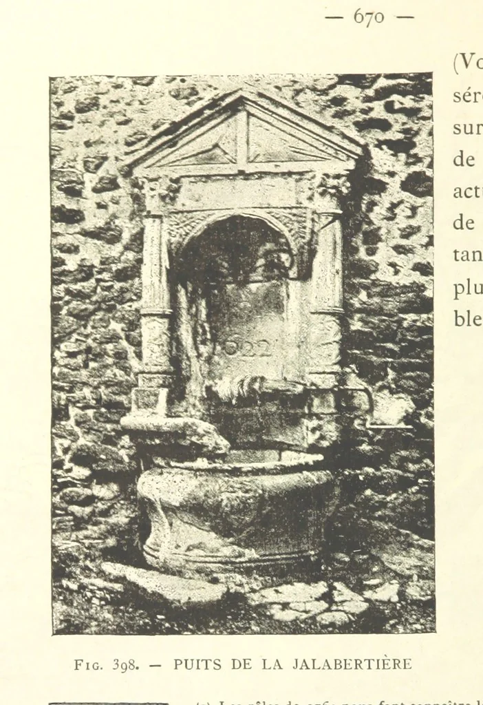 An illustration from Histoire de Saint-Chamond et de la seigneurie de Jarez depuis les temps les plus reculés jusqu'à nos jours, 1890, leaf 734