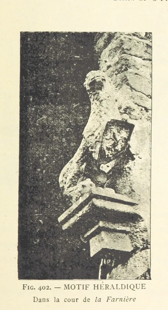 An illustration from Histoire de Saint-Chamond et de la seigneurie de Jarez depuis les temps les plus reculés jusqu'à nos jours, 1890, leaf 735