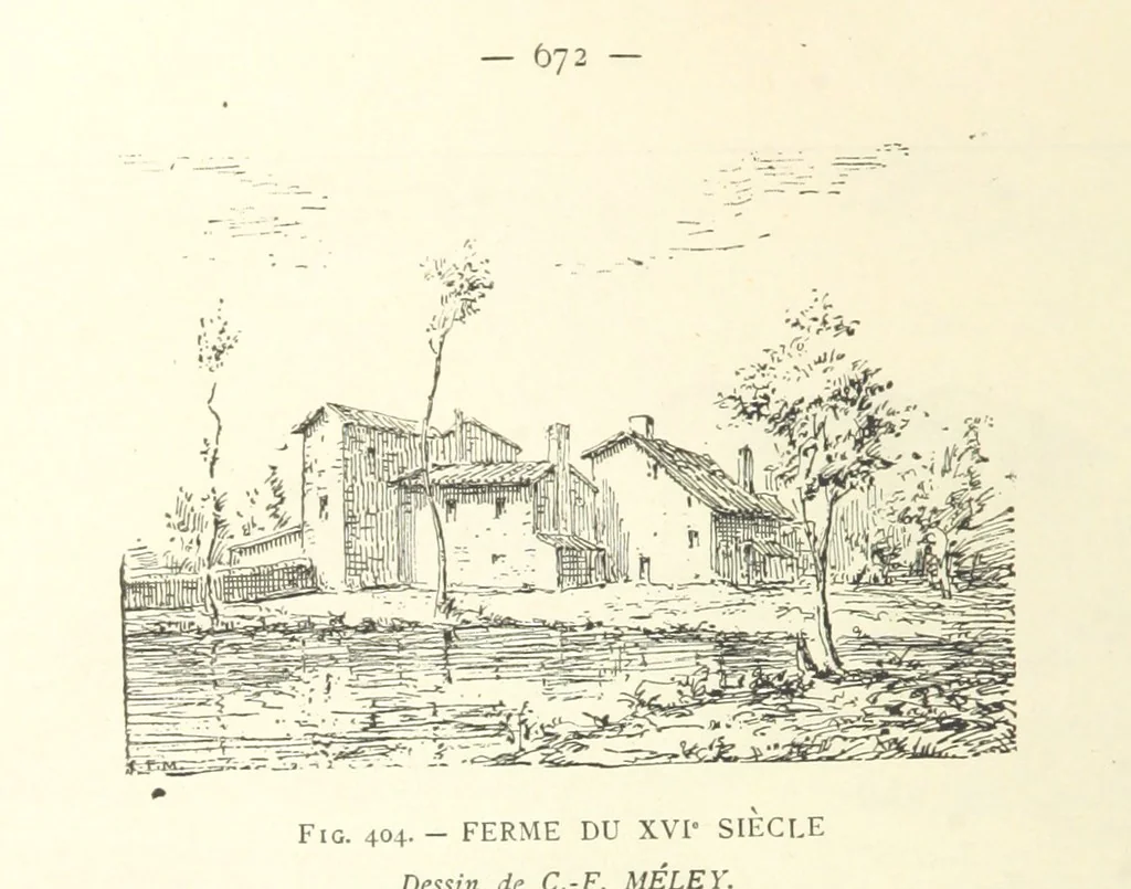 An illustration from Histoire de Saint-Chamond et de la seigneurie de Jarez depuis les temps les plus reculés jusqu'à nos jours, 1890, leaf 736
