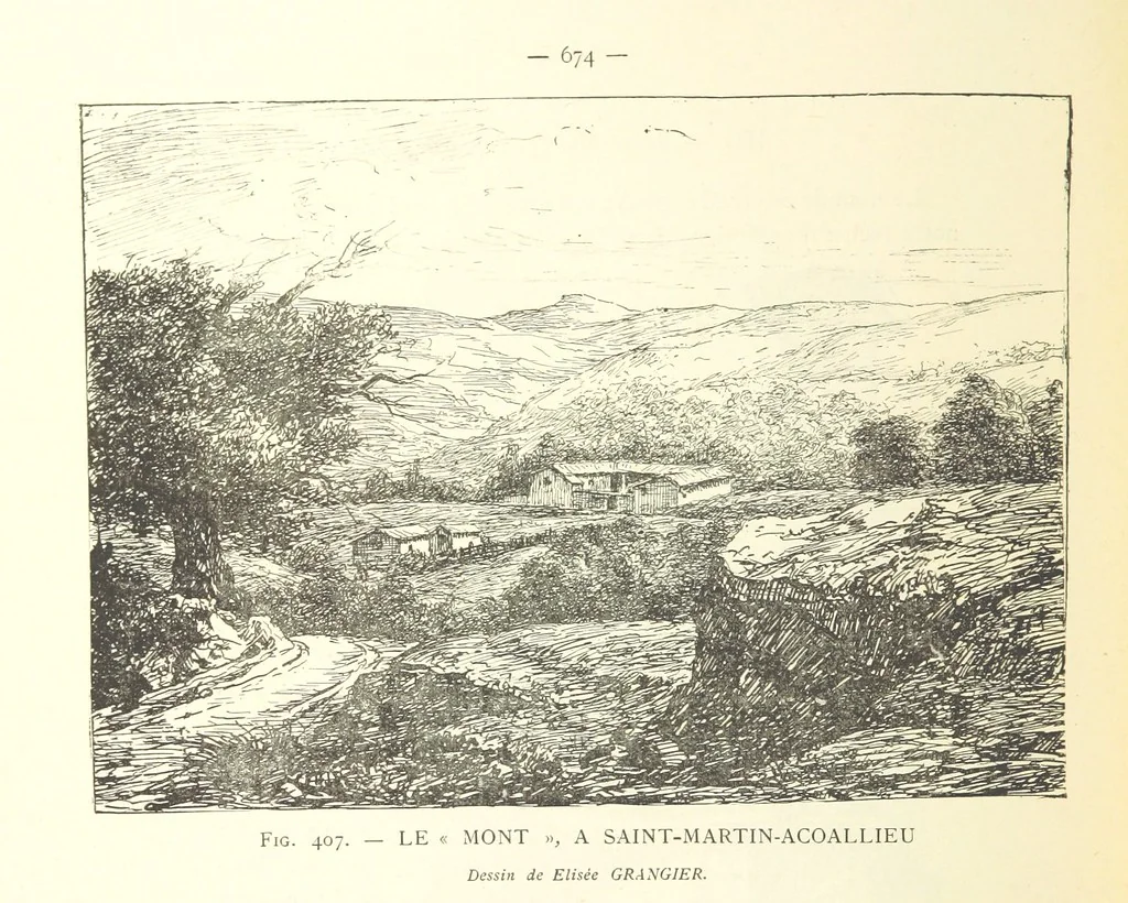 An illustration from Histoire de Saint-Chamond et de la seigneurie de Jarez depuis les temps les plus reculés jusqu'à nos jours, 1890, leaf 738