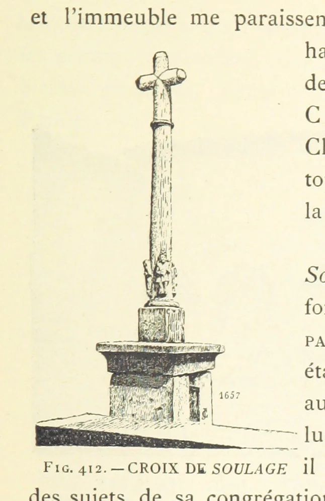 An illustration from Histoire de Saint-Chamond et de la seigneurie de Jarez depuis les temps les plus reculés jusqu'à nos jours, 1890, leaf 741