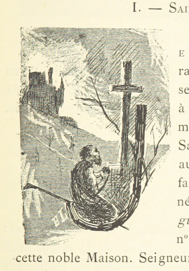 An illustration from Histoire de Saint-Chamond et de la seigneurie de Jarez depuis les temps les plus reculés jusqu'à nos jours, 1890, leaf 747