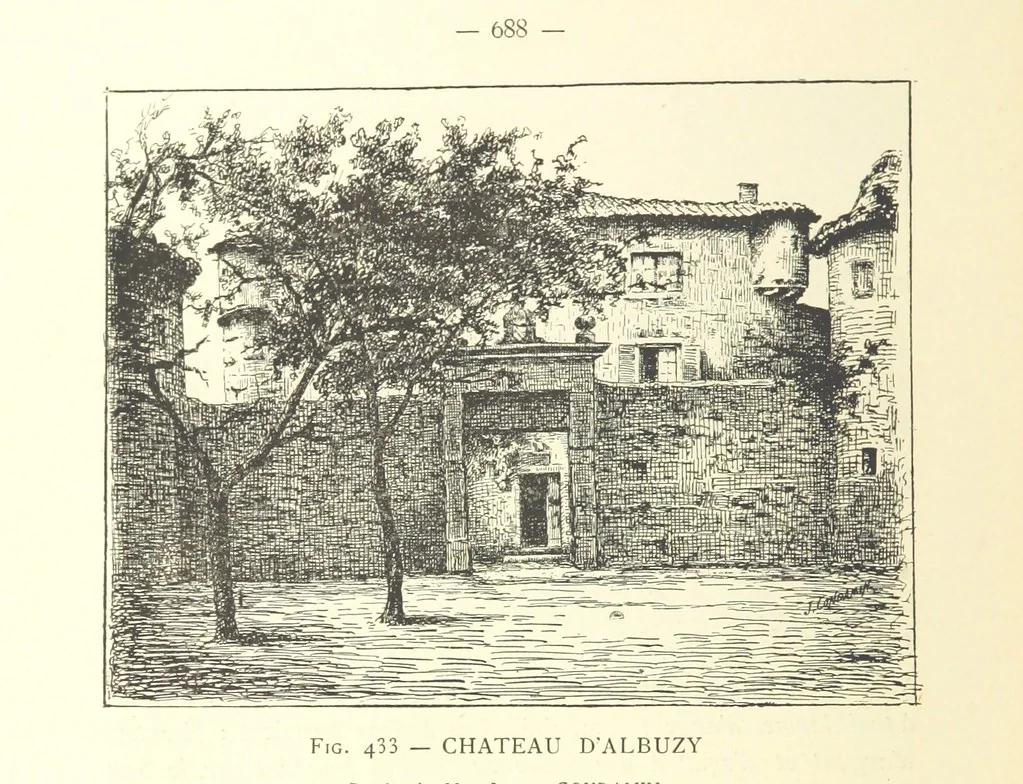 An illustration from Histoire de Saint-Chamond et de la seigneurie de Jarez depuis les temps les plus reculés jusqu'à nos jours, 1890, leaf 752