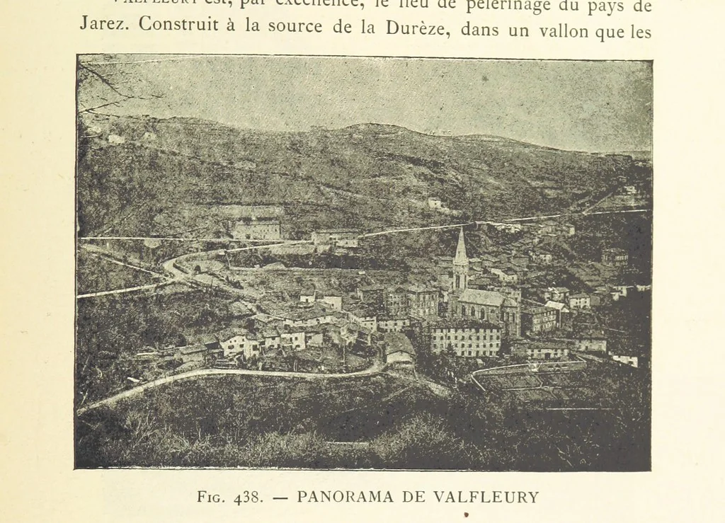 An illustration from Histoire de Saint-Chamond et de la seigneurie de Jarez depuis les temps les plus reculés jusqu'à nos jours, 1890, leaf 753