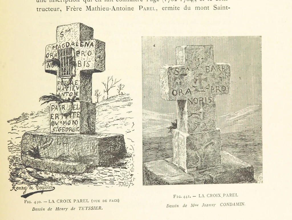 An illustration from Histoire de Saint-Chamond et de la seigneurie de Jarez depuis les temps les plus reculés jusqu'à nos jours, 1890, leaf 755