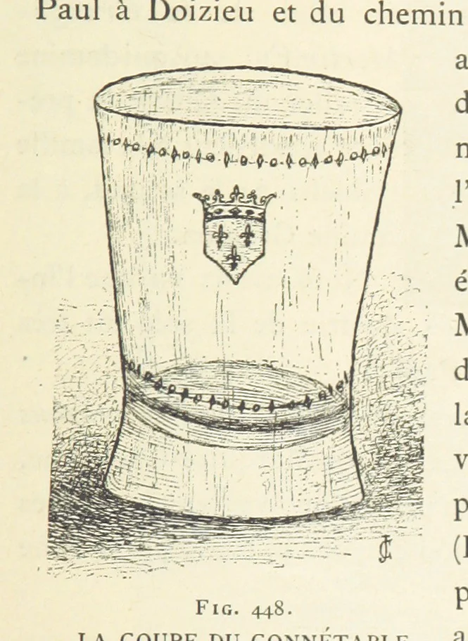 An illustration from Histoire de Saint-Chamond et de la seigneurie de Jarez depuis les temps les plus reculés jusqu'à nos jours, 1890, leaf 759