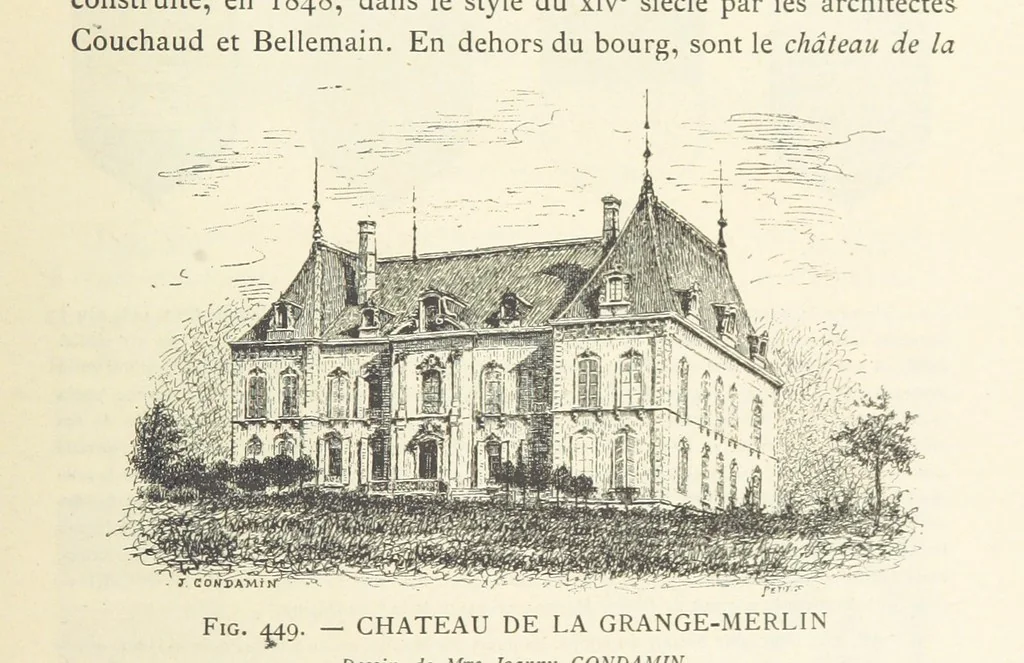 An illustration from Histoire de Saint-Chamond et de la seigneurie de Jarez depuis les temps les plus reculés jusqu'à nos jours, 1890, leaf 759