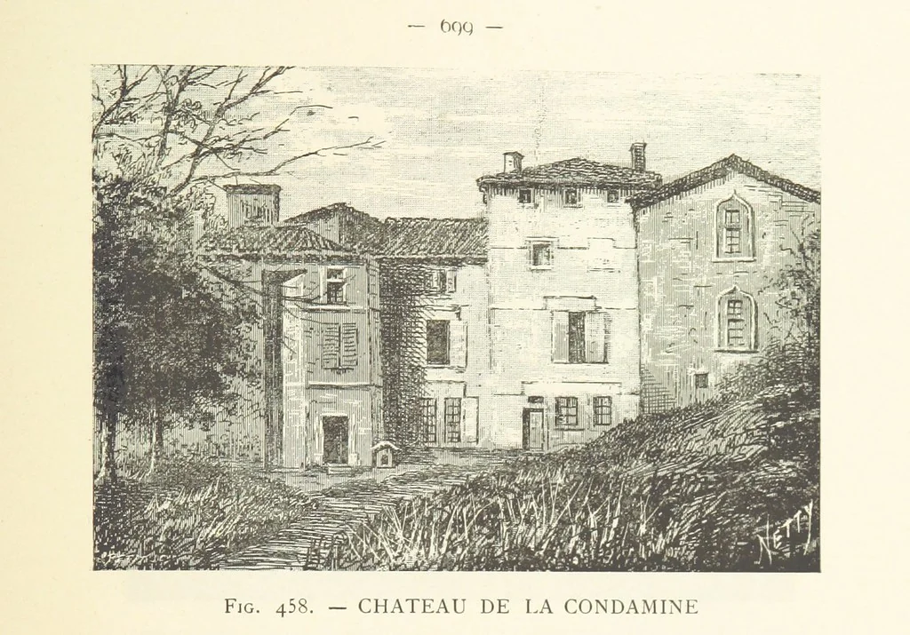 An illustration from Histoire de Saint-Chamond et de la seigneurie de Jarez depuis les temps les plus reculés jusqu'à nos jours, 1890, leaf 763