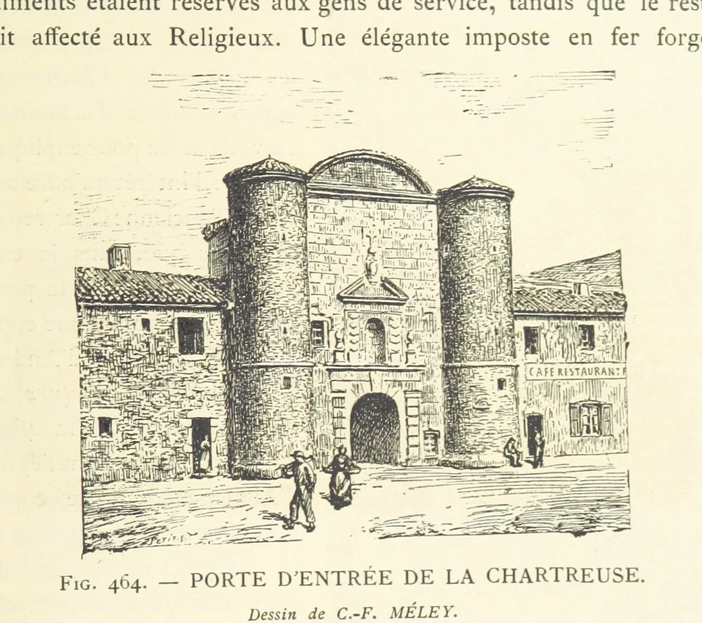 An illustration from Histoire de Saint-Chamond et de la seigneurie de Jarez depuis les temps les plus reculés jusqu'à nos jours, 1890, leaf 765