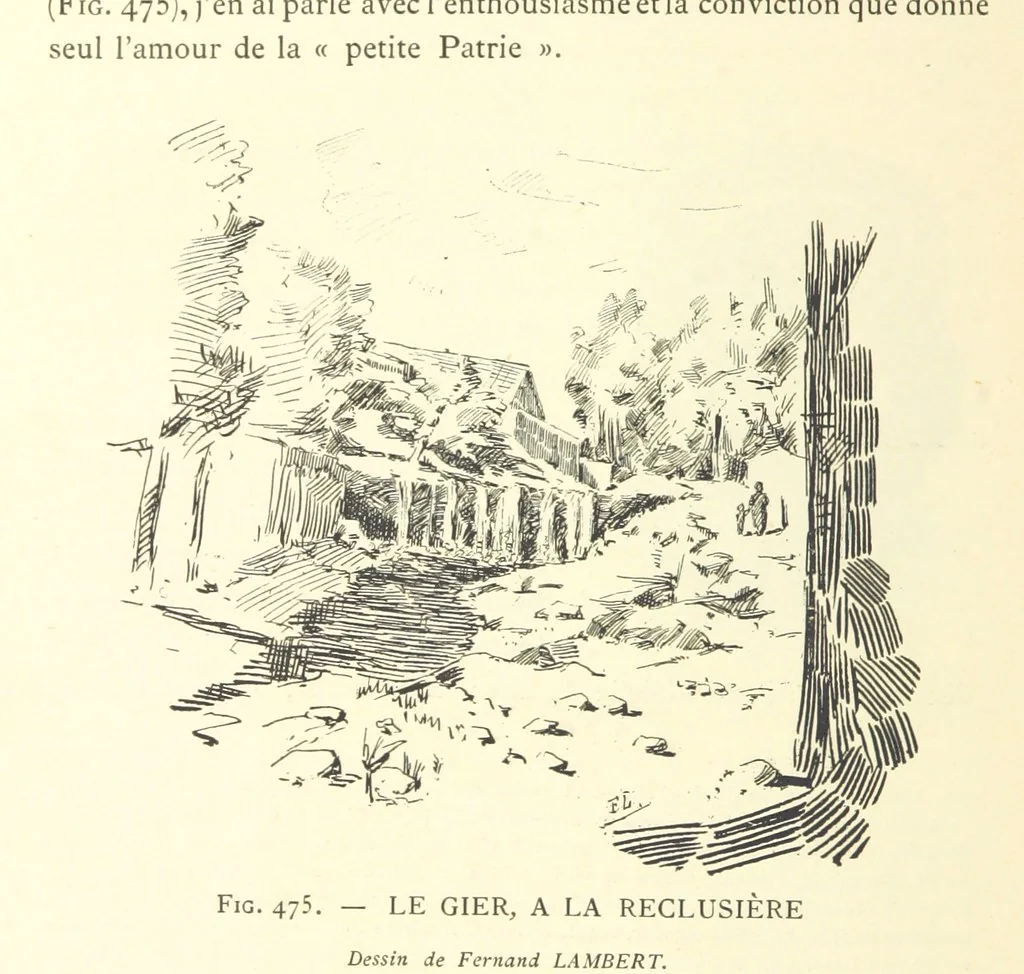 An illustration from Histoire de Saint-Chamond et de la seigneurie de Jarez depuis les temps les plus reculés jusqu'à nos jours, 1890, leaf 768