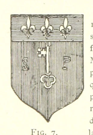 An illustration from Histoire de Saint-Chamond et de la seigneurie de Jarez depuis les temps les plus reculés jusqu'à nos jours, 1890, leaf 82