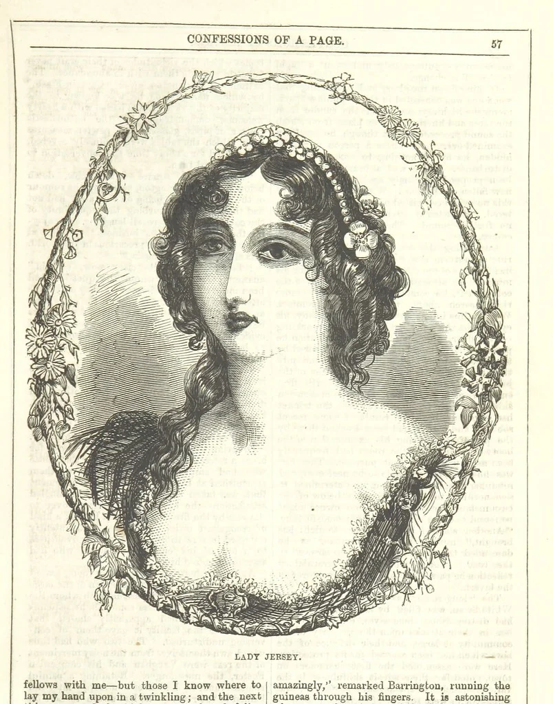 An illustration from The Confessions of a Page: or Revelations of the times of George the Fourth. By the author of the fourth series of the “Mysteries of London.” (Illustrated by “Phiz.”), 1861, leaf 71