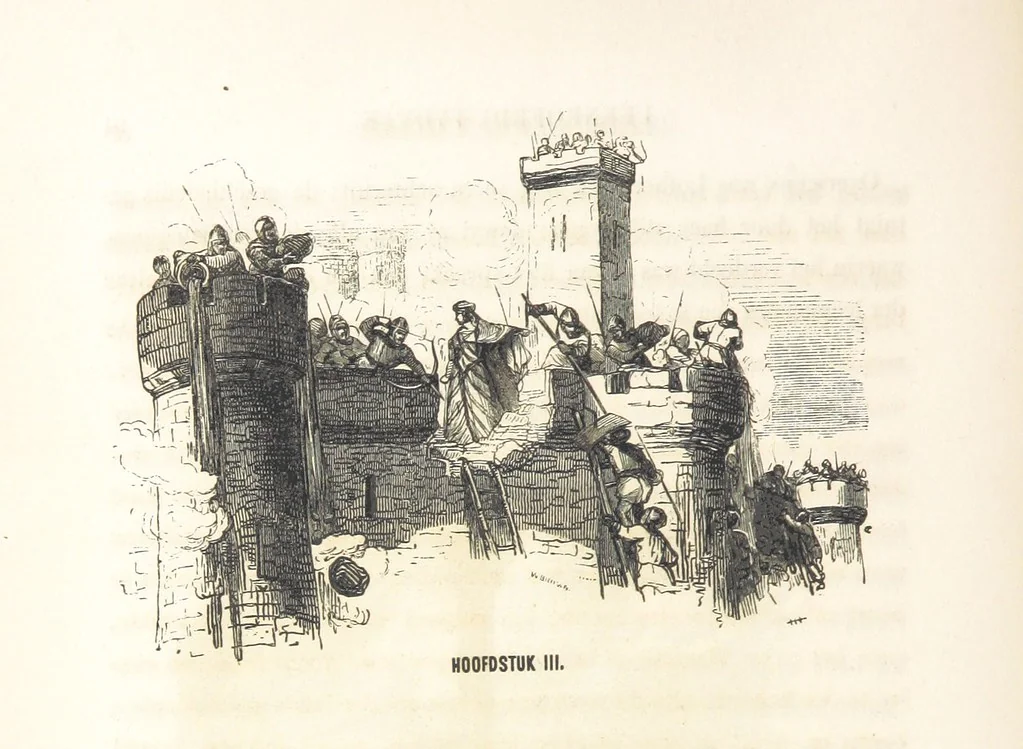 An illustration from Geschiedenis van België ... Versierd met 200 houtsneden, etc, 1845, leaf 114