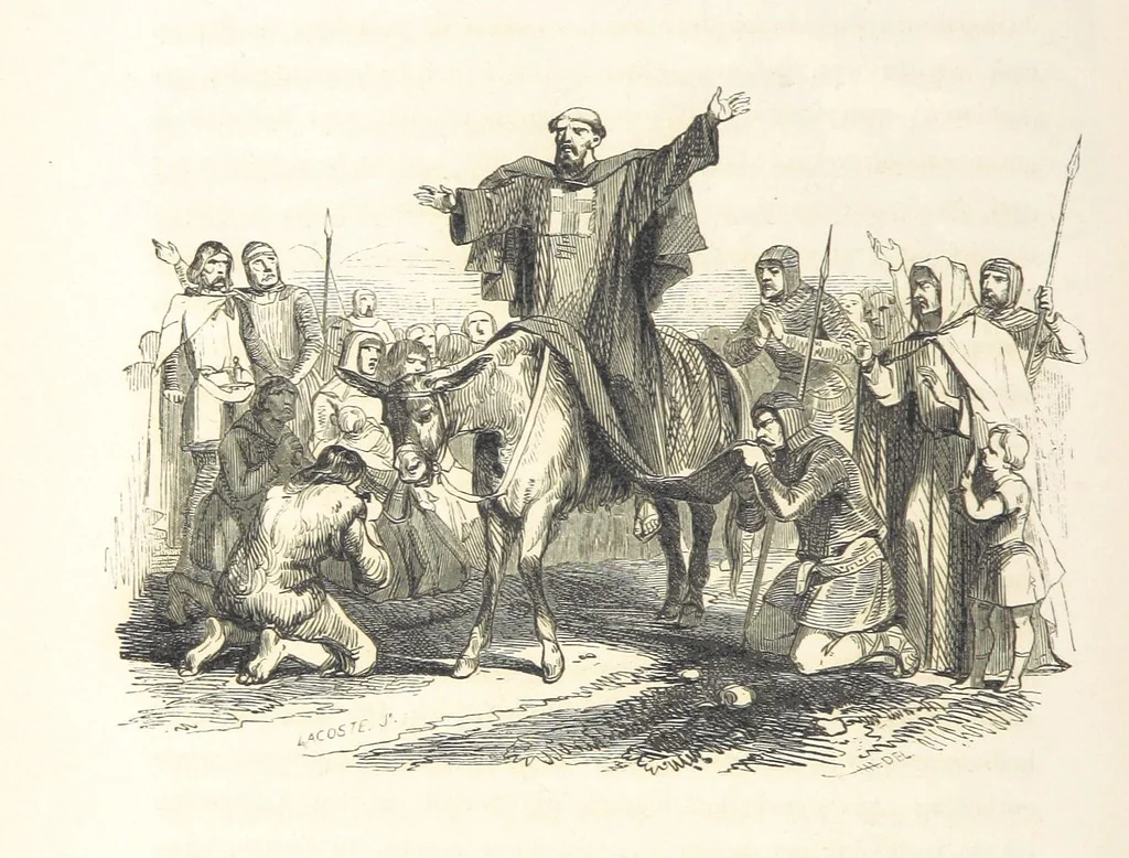 An illustration from Geschiedenis van België ... Versierd met 200 houtsneden, etc, 1845, leaf 130