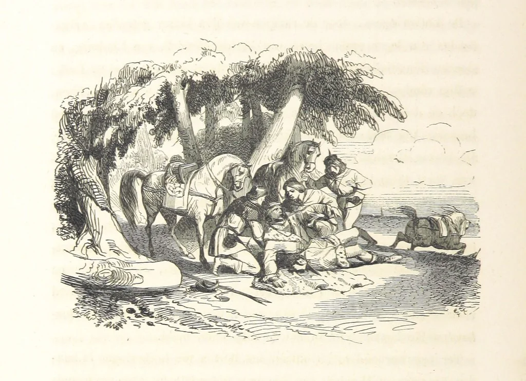 An illustration from Geschiedenis van België ... Versierd met 200 houtsneden, etc, 1845, leaf 146