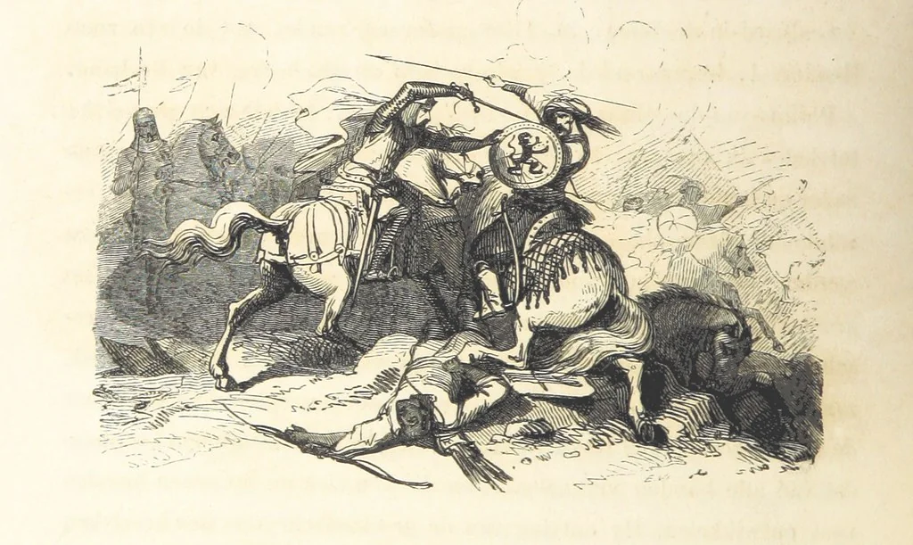 An illustration from Geschiedenis van België ... Versierd met 200 houtsneden, etc, 1845, leaf 172