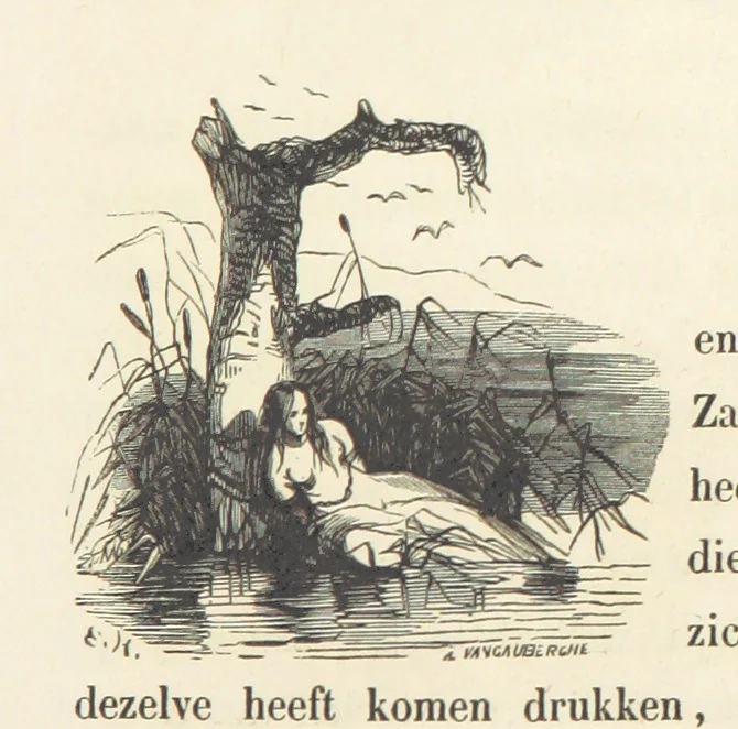 An illustration from Geschiedenis van België ... Versierd met 200 houtsneden, etc, 1845, leaf 19