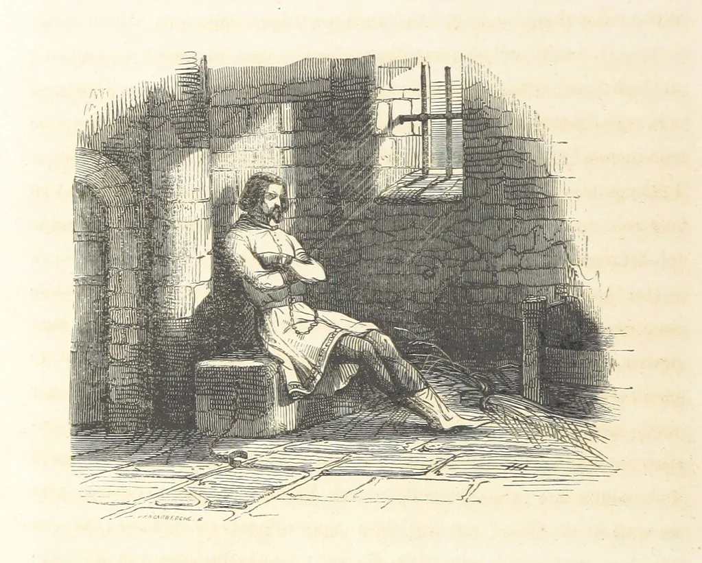 An illustration from Geschiedenis van België ... Versierd met 200 houtsneden, etc, 1845, leaf 200