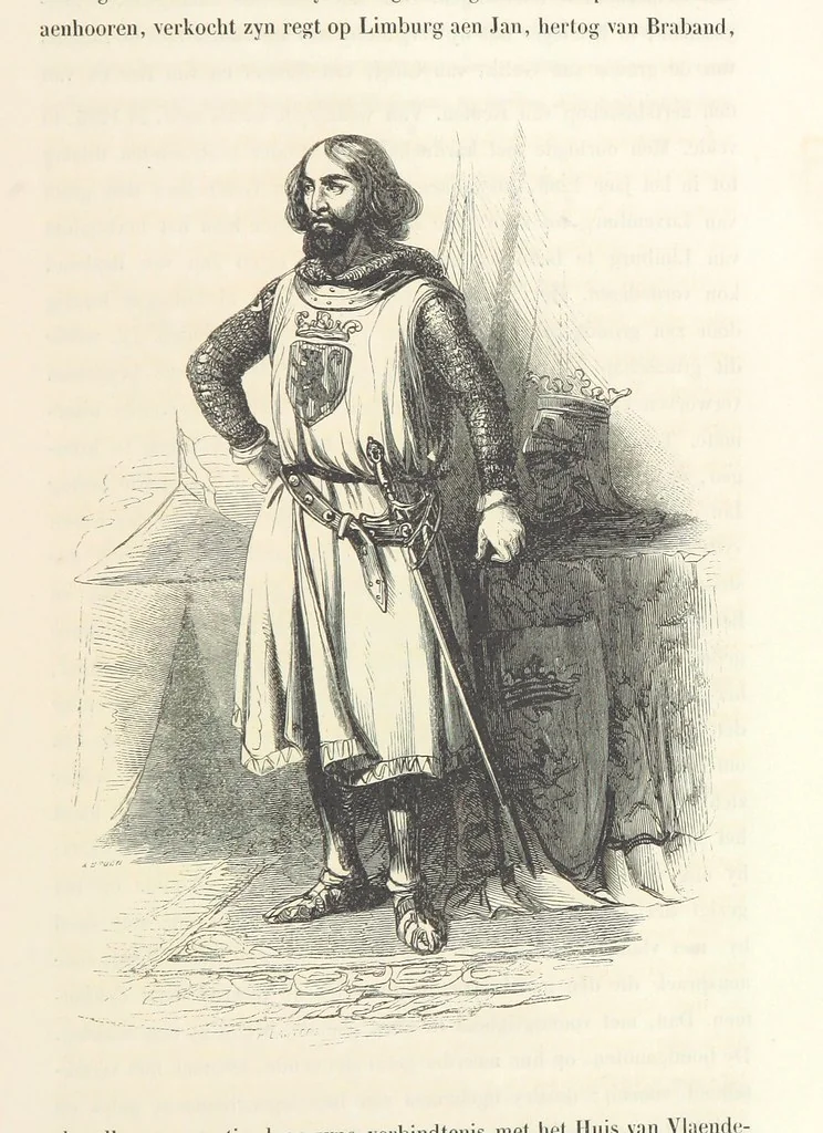 An illustration from Geschiedenis van België ... Versierd met 200 houtsneden, etc, 1845, leaf 209