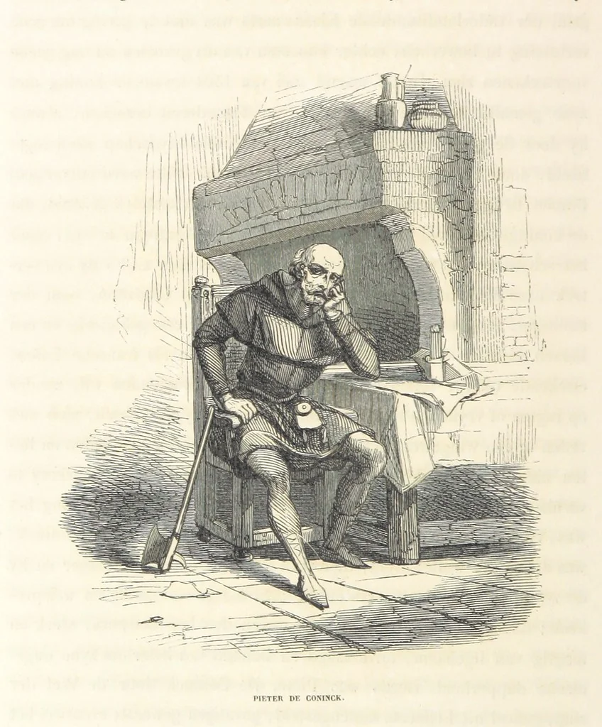 An illustration from Geschiedenis van België ... Versierd met 200 houtsneden, etc, 1845, leaf 230