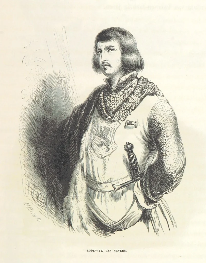 An illustration from Geschiedenis van België ... Versierd met 200 houtsneden, etc, 1845, leaf 253