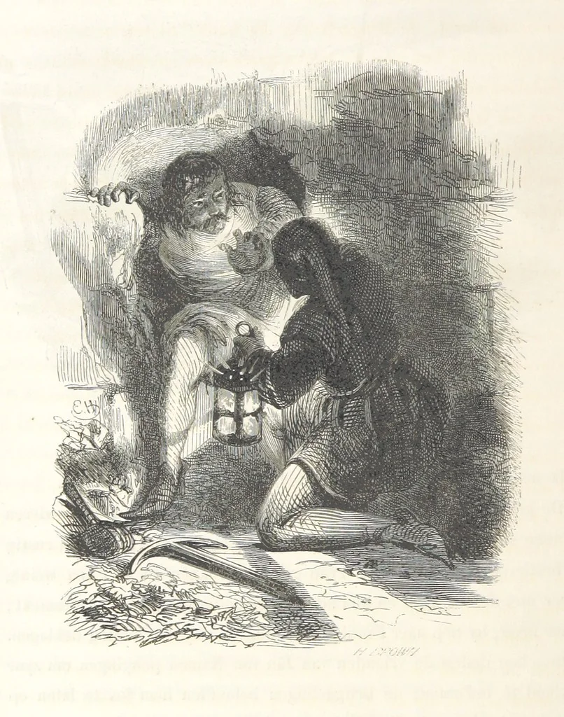 An illustration from Geschiedenis van België ... Versierd met 200 houtsneden, etc, 1845, leaf 258