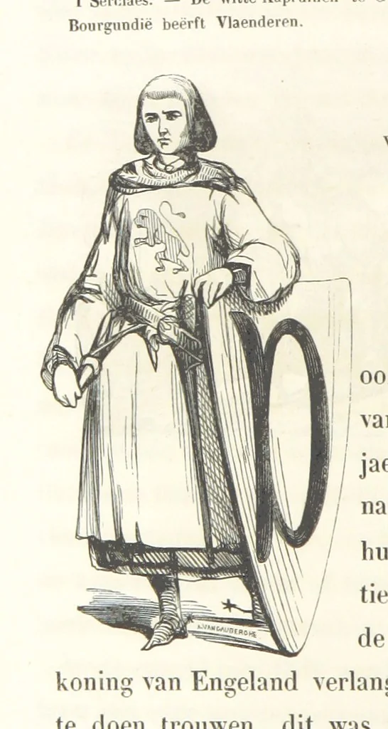 An illustration from Geschiedenis van België ... Versierd met 200 houtsneden, etc, 1845, leaf 284