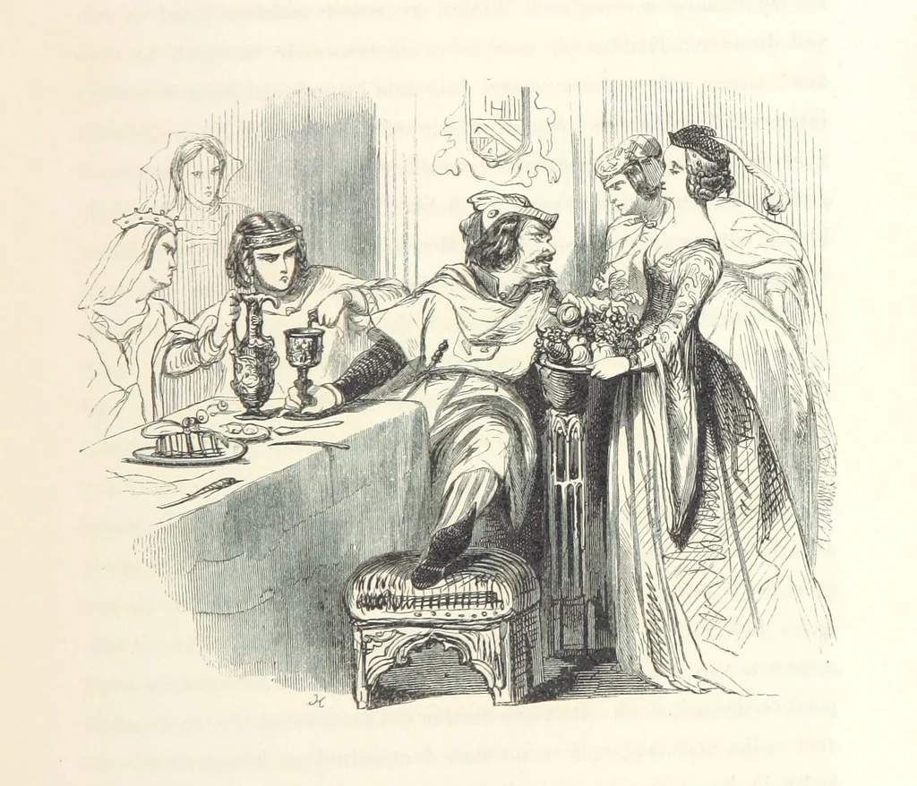 An illustration from Geschiedenis van België ... Versierd met 200 houtsneden, etc, 1845, leaf 295
