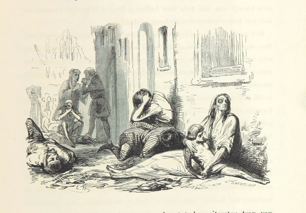 An illustration from Geschiedenis van België ... Versierd met 200 houtsneden, etc, 1845, leaf 305