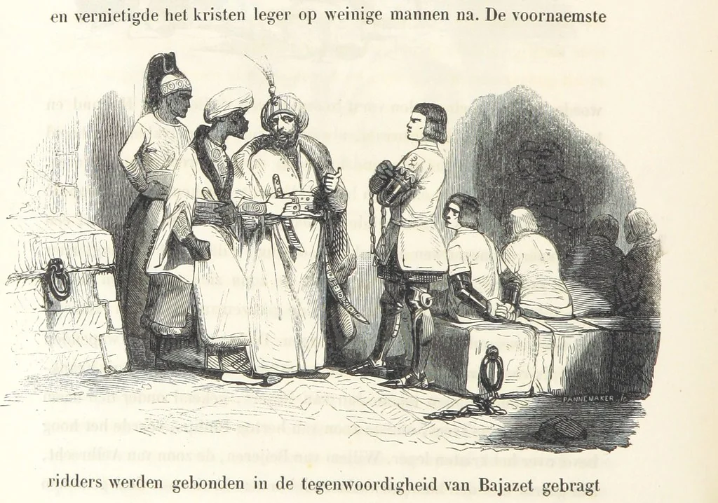 An illustration from Geschiedenis van België ... Versierd met 200 houtsneden, etc, 1845, leaf 324