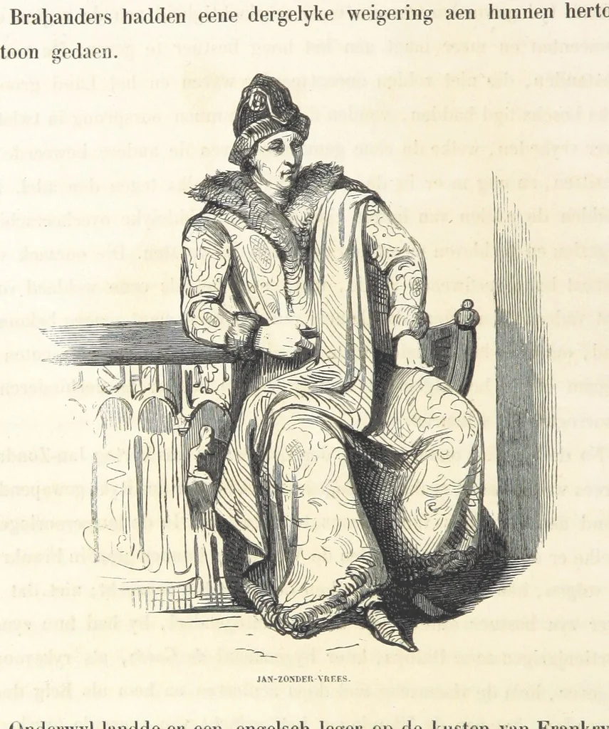 An illustration from Geschiedenis van België ... Versierd met 200 houtsneden, etc, 1845, leaf 332