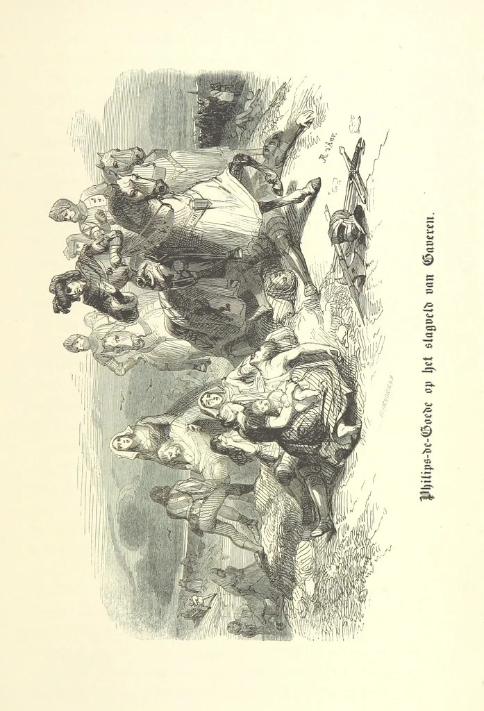 An illustration from Geschiedenis van België ... Versierd met 200 houtsneden, etc, 1845, leaf 359
