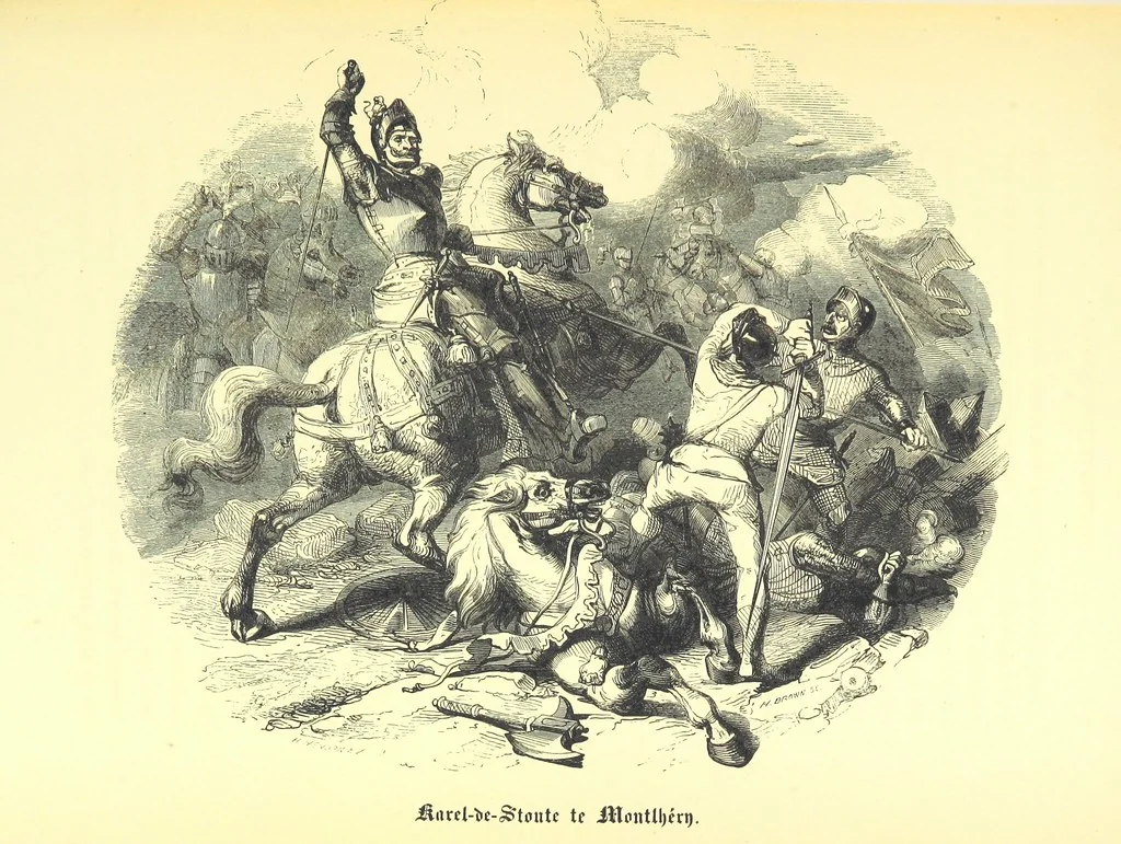 An illustration from Geschiedenis van België ... Versierd met 200 houtsneden, etc, 1845, leaf 363