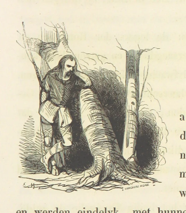 An illustration from Geschiedenis van België ... Versierd met 200 houtsneden, etc, 1845, leaf 37