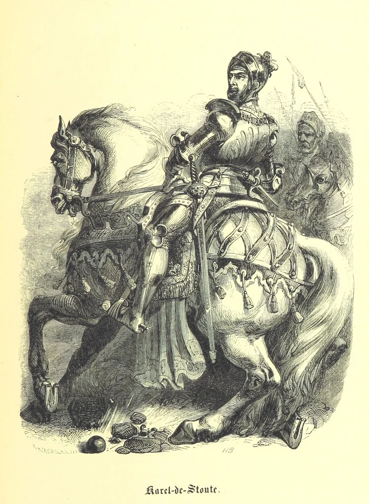 An illustration from Geschiedenis van België ... Versierd met 200 houtsneden, etc, 1845, leaf 371