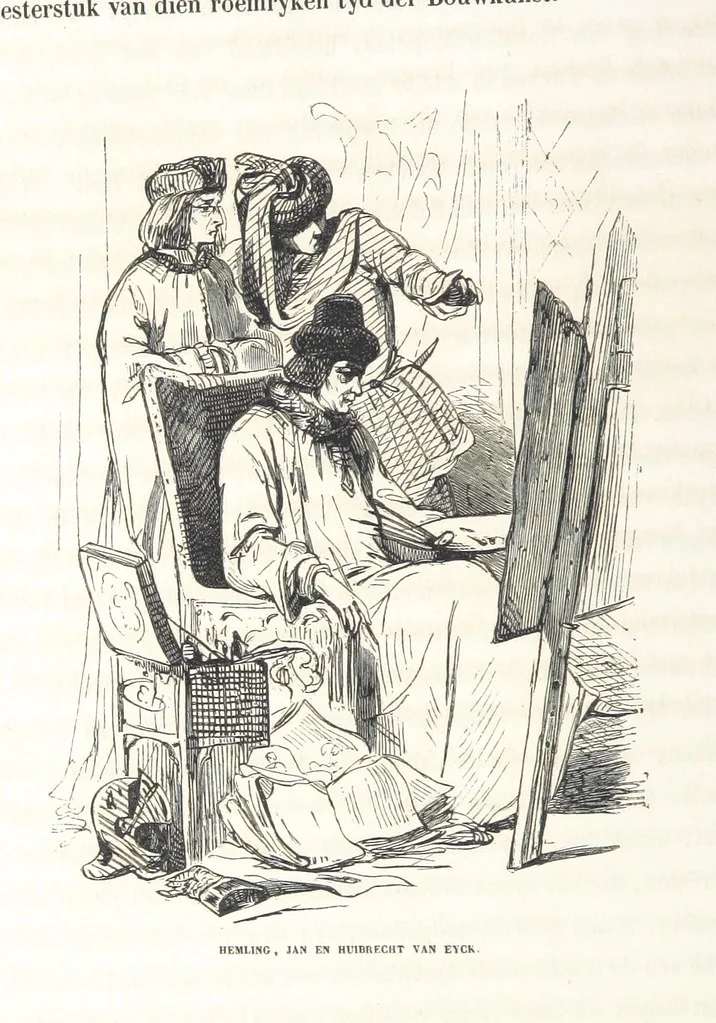 An illustration from Geschiedenis van België ... Versierd met 200 houtsneden, etc, 1845, leaf 400