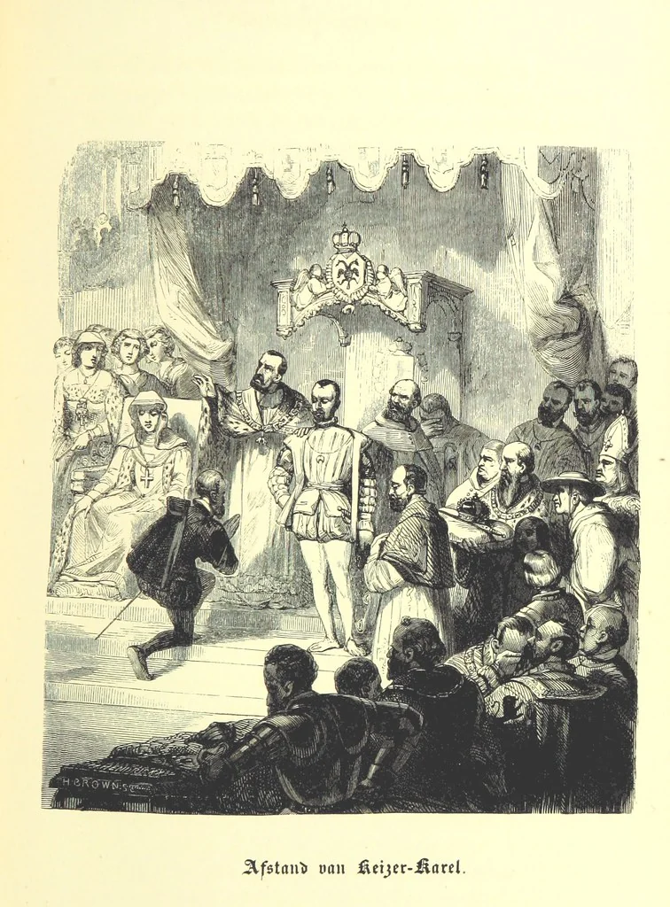 An illustration from Geschiedenis van België ... Versierd met 200 houtsneden, etc, 1845, leaf 451