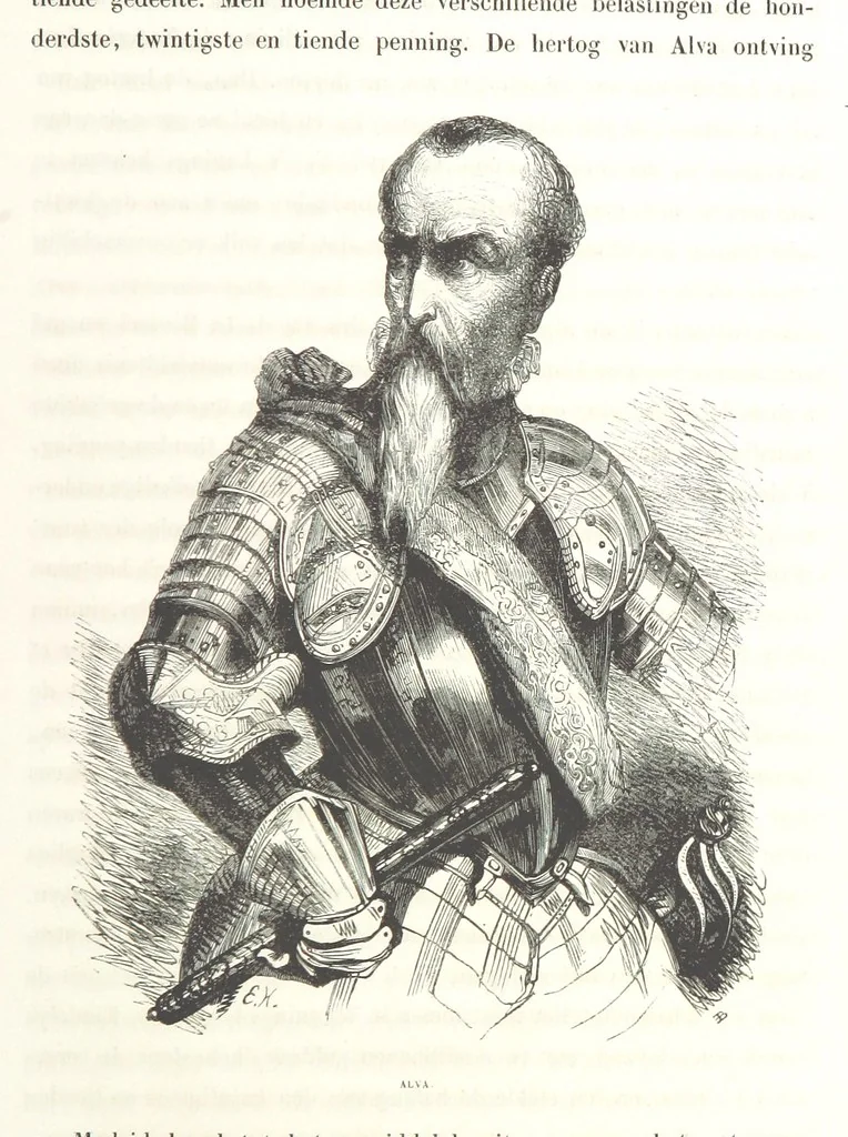 An illustration from Geschiedenis van België ... Versierd met 200 houtsneden, etc, 1845, leaf 493