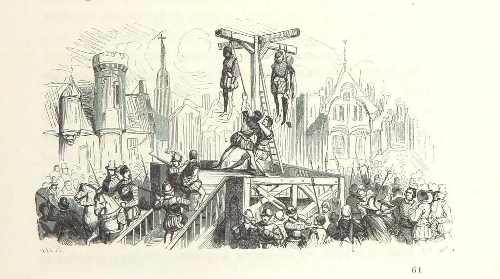 An illustration from Geschiedenis van België ... Versierd met 200 houtsneden, etc, 1845, leaf 547