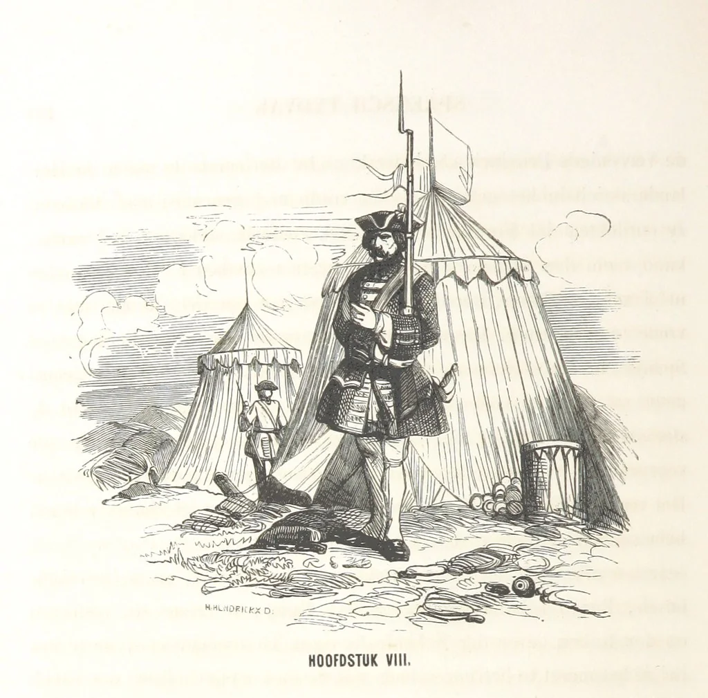 An illustration from Geschiedenis van België ... Versierd met 200 houtsneden, etc, 1845, leaf 548